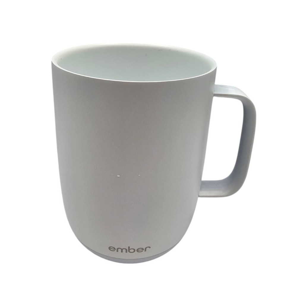 Ember Self-Heating Smart Mug White 14oz CM17 - Cup Only No Base Good Condition